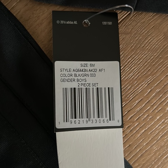 Adidas 6M 2-Piece Track Set - Picture 5 of 5